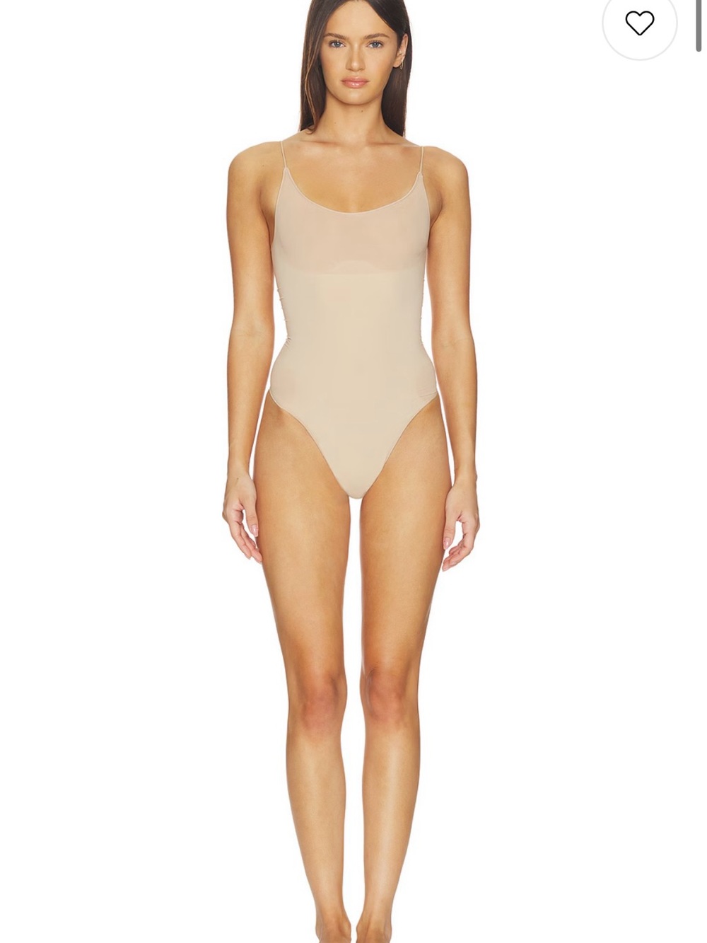 SKIMS Seamless Nude Shaping Bodysuit - Nude